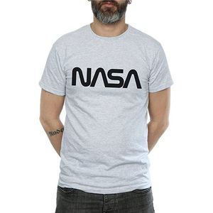 Li-cense Nasa heren modern logo t-shirt