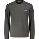 Wrangler - Cotton Sweatshirt - Grijs - Heren