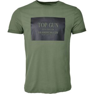 TOP GUN - TG20213011 - Shirt - Olijfgroen