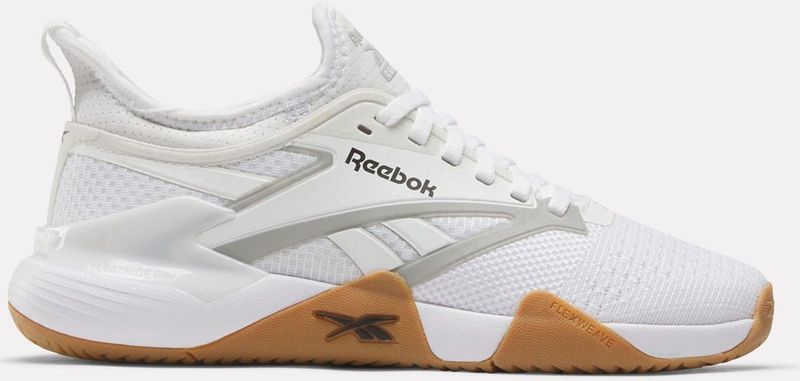Reebok - Nano Court - Sportschoenen - Wit - Gumrubberen Zool