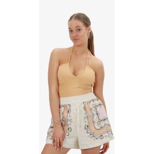 Josh V - Tascha - Haltertop - Papaya - Stretch Kwaliteit