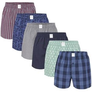 MG-1 - Wijde Boxershorts - Jongens - 6-Pack - Maat 152