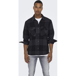 Only & Sons Onsmilo ls check overshirt noos