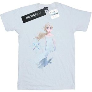 Li-cense Disney dames frozen 2 elsa nokk silhouette katoenen vriendje t-shirt