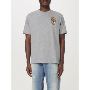 Kenzo - T-shirt - Grijs - 100% Katoen - Uniek Borduursel