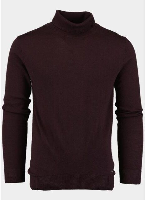 Bos Bright Blue Coltrui niels rollneck pullover merin 25305ni13bo/690 bordeaux