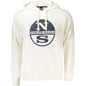 North Sails - Long Sleeve Hoodie - Wit - Katoen