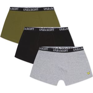 Lyle & Scott - Core Trunks - Boxershorts - Multicolour - 3-pack