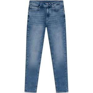 Indian Blue Jongens jeans jay tapered fit damage light denim