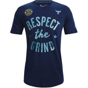 Under Armour - Project Rock The Grind - T-shirt - Navy
