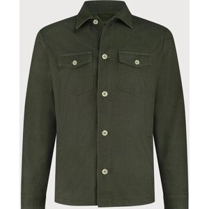 Blue Industry - Overshirt - Groen - Lange Mouwen - Knoopsluiting