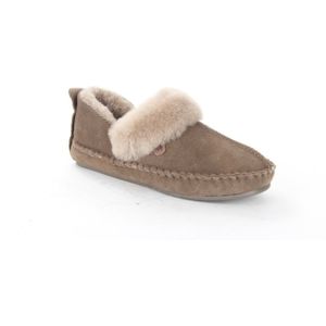 Warmbat Polarfox moss dames pantoffel (gesloten hiel)