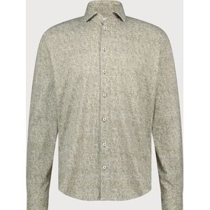 Blue Industry - Floral Overhemd - Katoenmix - Subtiele Bloemenprint