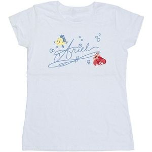 Li-cense Disney dames de kleine zeemeermin ariël katoenen t-shirt