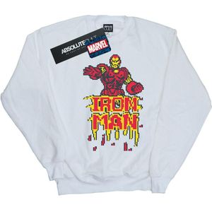 Li-cense Marvel heren iron man pixelated sweatshirt