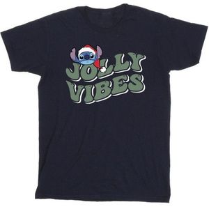 Li-cense Disney heren lilo & stitch jolly chilling vibes t-shirt
