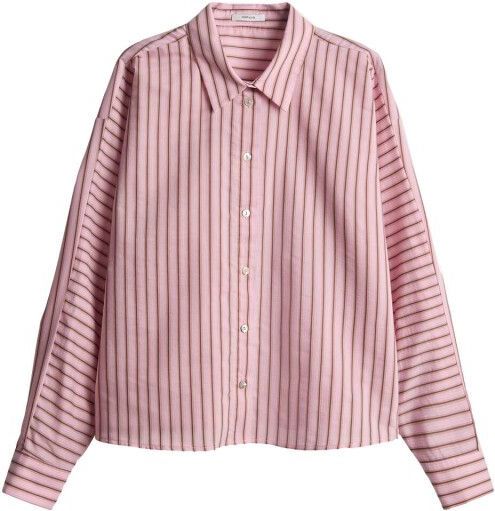 Opus Blouse lange mouw 10492213694393 Licht roze