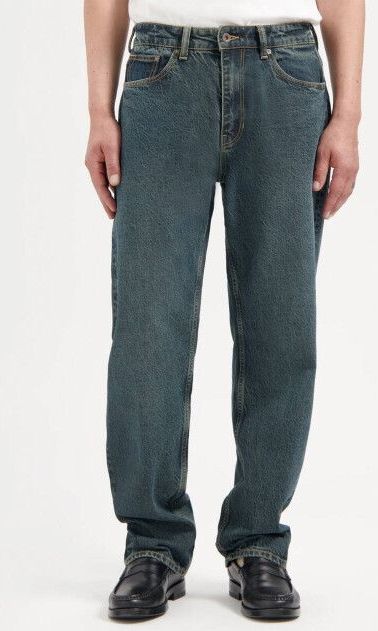 Kuyichi Jeans 25205103 LARRY LOOSE Donker groen