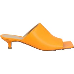 Bottega Veneta Stretch Mule oranje