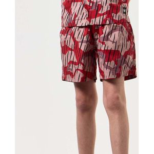 Weekend Offender - Junior Anzio Camo - Korte Broeken - Rood
