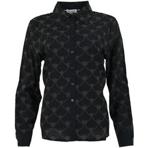 Maicazz - Parvin Blouse - Zwart - Dames - Lange Mouwen