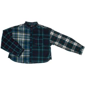 Cropped shirt lange mouw 484117 meisje