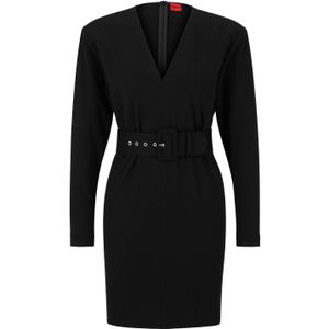 Hugo - Kasanne - Jurk - Zwart