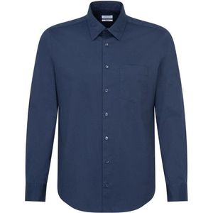 Seidensticker - Heren Kent Kraag - Overhemd - 100% Katoen - Regular Fit