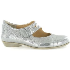 Durea 5737 Bandschoenen - Grijs - Leer