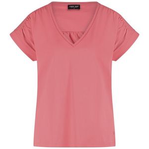 Tops - Perle - Wijdvallende Top - V-hals - Korte Mouwen - 80% Polyamide 20% EA