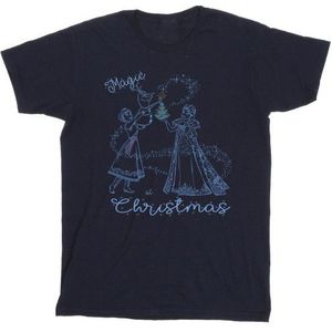 Li-cense Disney heren frozen magic kerstmis t-shirt