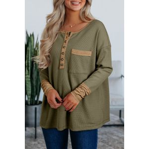 Knopdetail Pocket Top