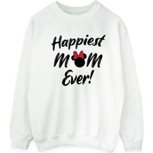 Li-cense Disney heren minnie mouse happiest mom ever sweatshirt