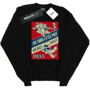 Li-cense - Disney - Sweatshirt - Multicolor - 50% Katoen, 50% Polyester, Gedrukt, Lange Mouwen