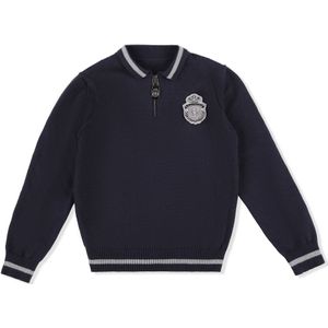 Billionaire - Pullover Met Rits - Wol en Katoen - Iconisch Embleem