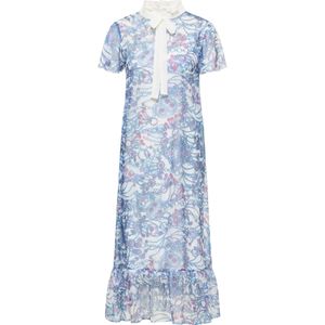 faina midi-jurk met allover-print naemi