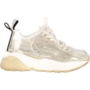 Stella McCartney Eclypse Transparante Chunky Sneakers in Witte PVC