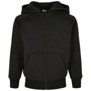 Urban Classics Jongens basic capuchon met koord en volledige rits