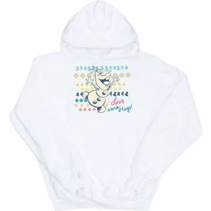 Li-cense Disney dames frozen i love warme knuffels hoodie