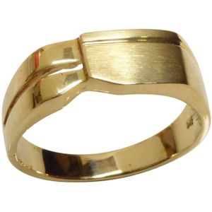 Christian Gouden cachet ring