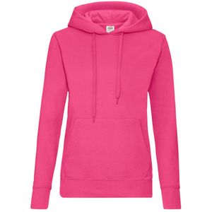 Fruit of the Loom - Dames Klassieke Hoodie - Groen - Katoen