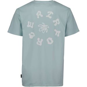 Airforce Bloom round t-shirt pastel blue