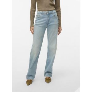 AWARE - Straight Fit Jeans - Blauw - Katoen Mengsel