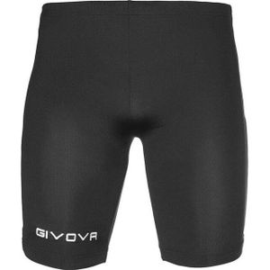 Givova - Bermuda Shorts - Zwart - 87% Polyester, 13% Elastane