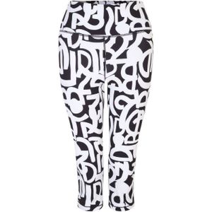 Dare 2B - Influential - 3/4 Legging - Zwart/Wit