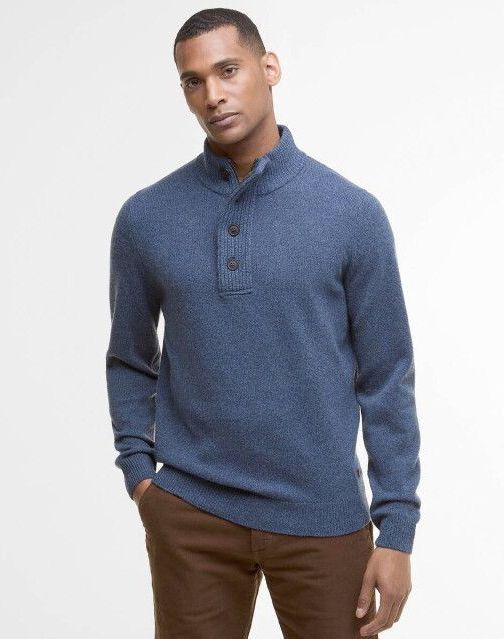 Barbour - MKN0585 PATCH H.Z - Pullover - Donker Groen - Heren Vesten