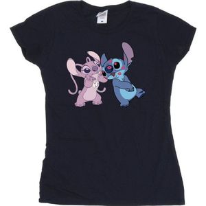 Li-cense Disney dames lilo & stitch kusjes katoenen t-shirt