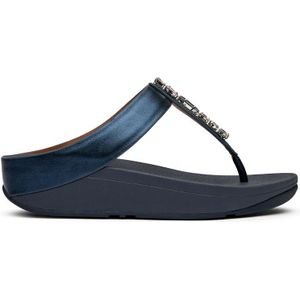 Fitflop - Fino - Sandalen - Blauw - Micro-Wobbleboardzool