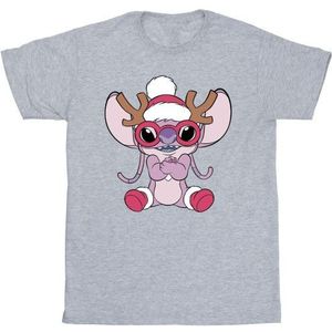 Li-cense Disney heren lilo & stitch engel rendier t-shirt