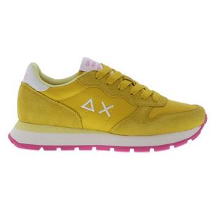 SUN68 Ally Sneakers - Zwart - Stof en Imitatieleer